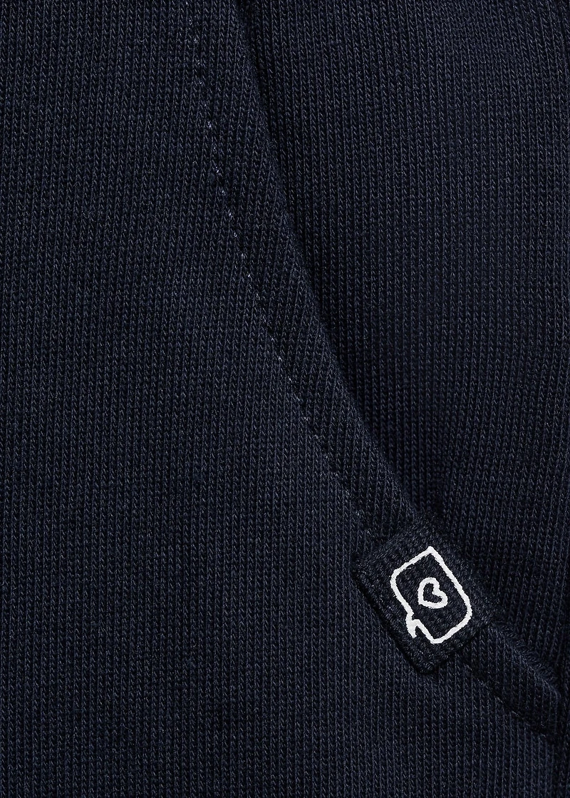 Cotton drawstring joggers