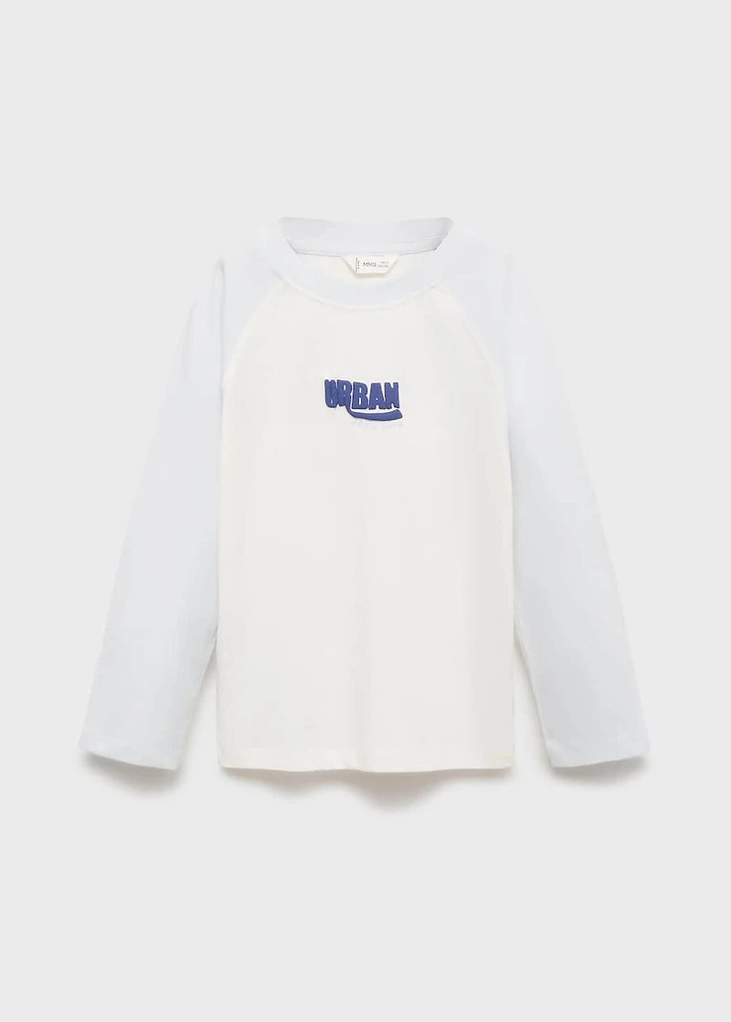 Combined printed T-shirt