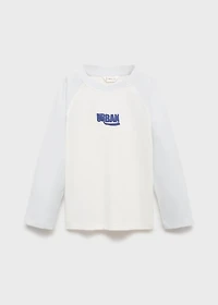 Combined printed T-shirt