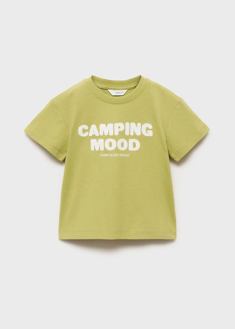 Short-sleeved printed t-shirt