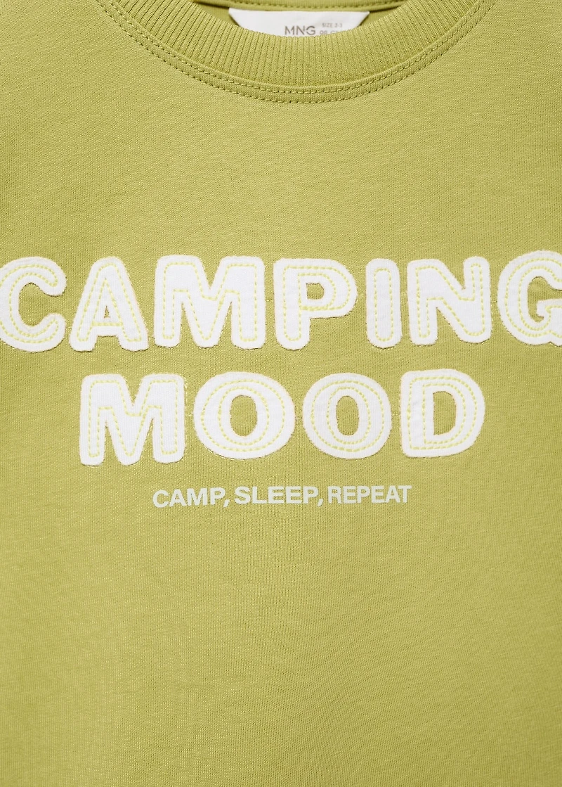 Short-sleeved printed t-shirt