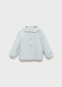 Stripe-print shirt