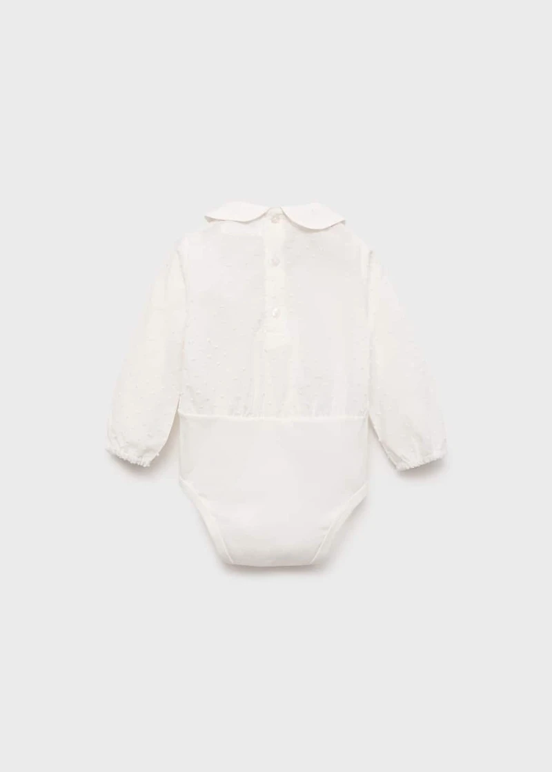 Baby-neck bodysuit