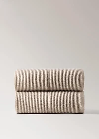 Children's cashmere wool knitted blanket