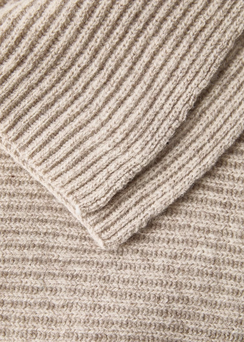 Children's cashmere wool knitted blanket