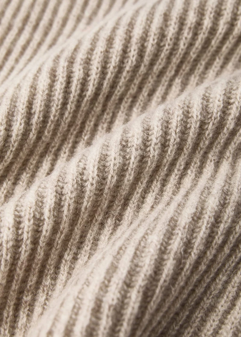 Children's cashmere wool knitted blanket