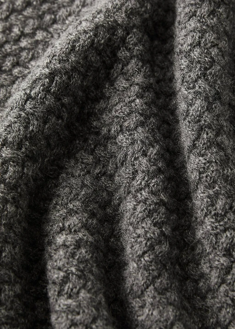 Children's cashmere wool knitted blanket