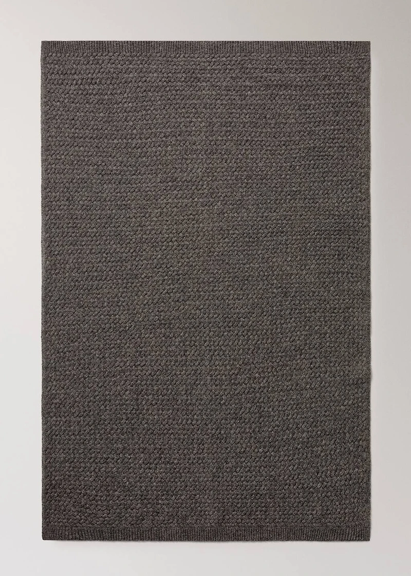 Children's cashmere wool knitted blanket