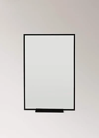 Metal vanity mirror