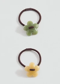2 hair tie pack