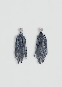 Long beaded earrings
