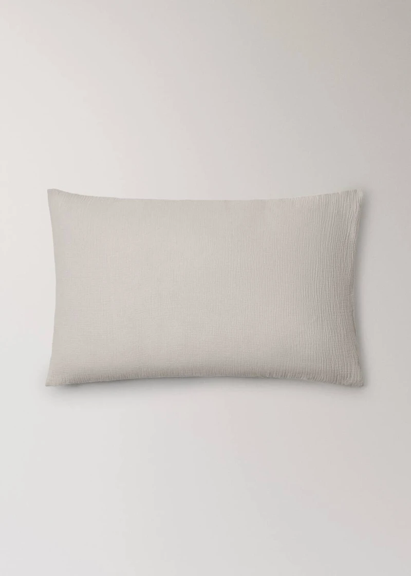 Cotton gauze pillow case 50x75cm