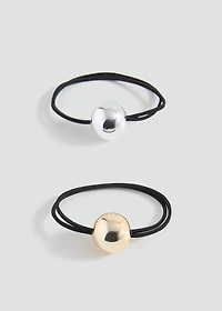 2 hair tie pack