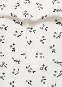 Floral ribbed body