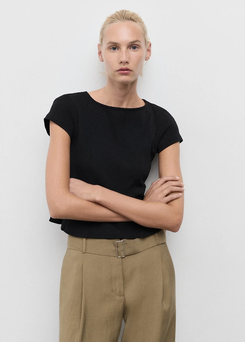 A-line cotton tee