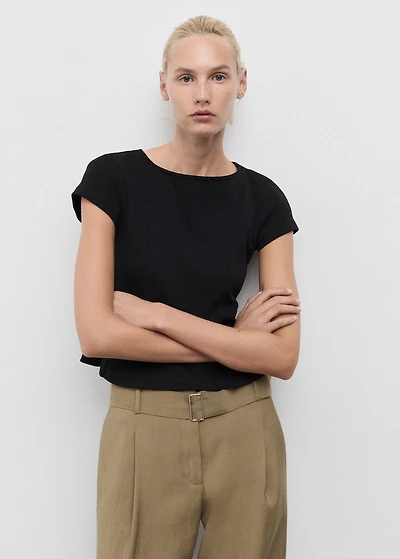 A-line cotton tee