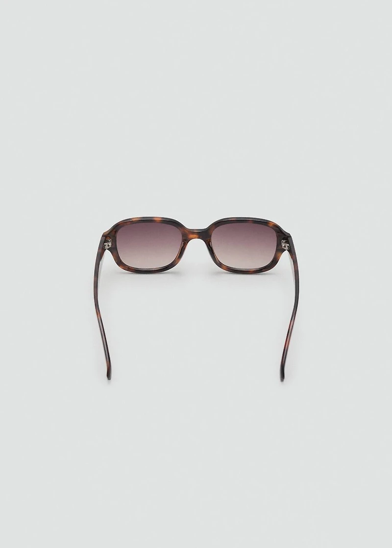 Semi-transparent frame sunglasses