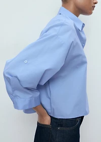 Pocket oversize shirt