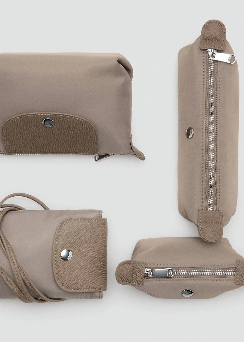 Small nylon vanity case