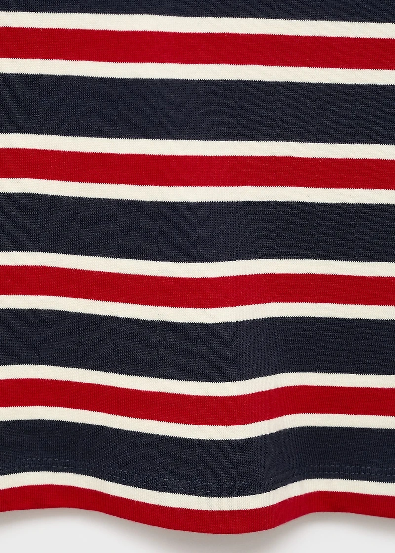 Striped cotton T-shirt
