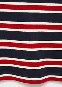 Striped cotton T-shirt