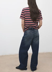 Striped cotton T-shirt
