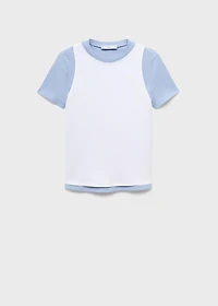 Double cotton t-shirt