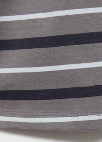 Striped cotton T-shirt