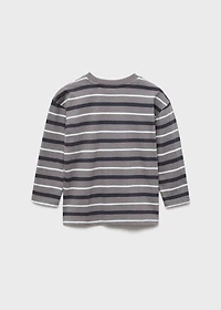 Striped cotton T-shirt