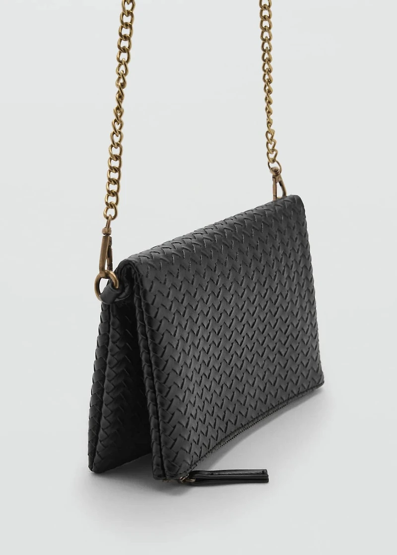 Textured envelope bag