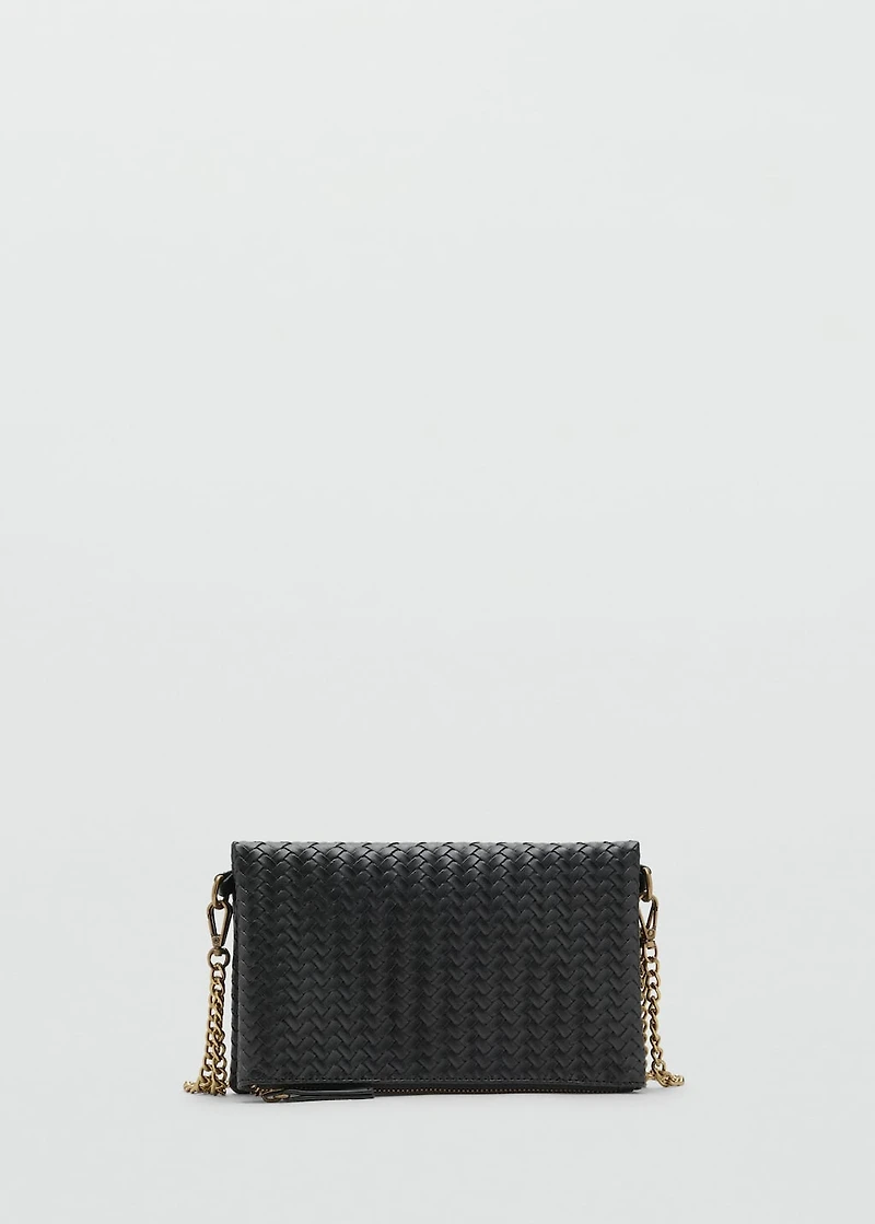 Textured envelope bag