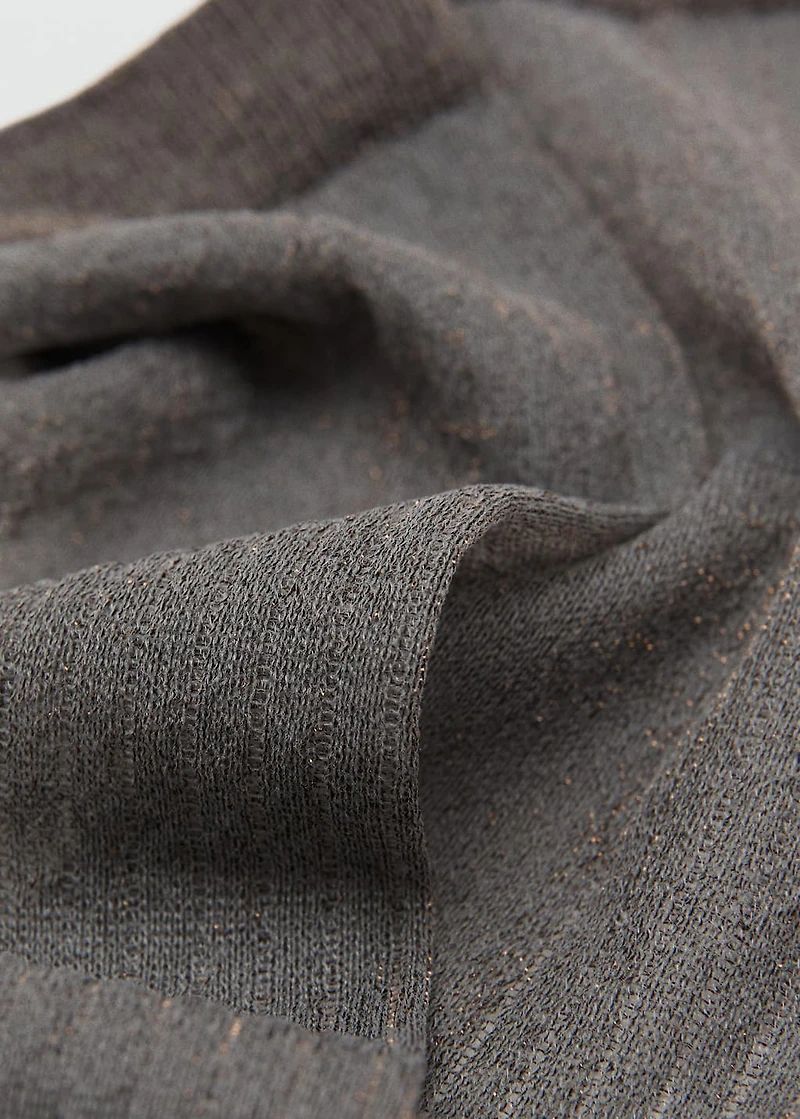 Lurex long socks