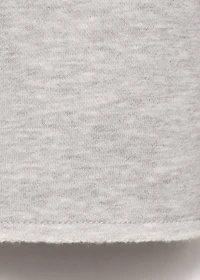 Printed cotton sweatshirt