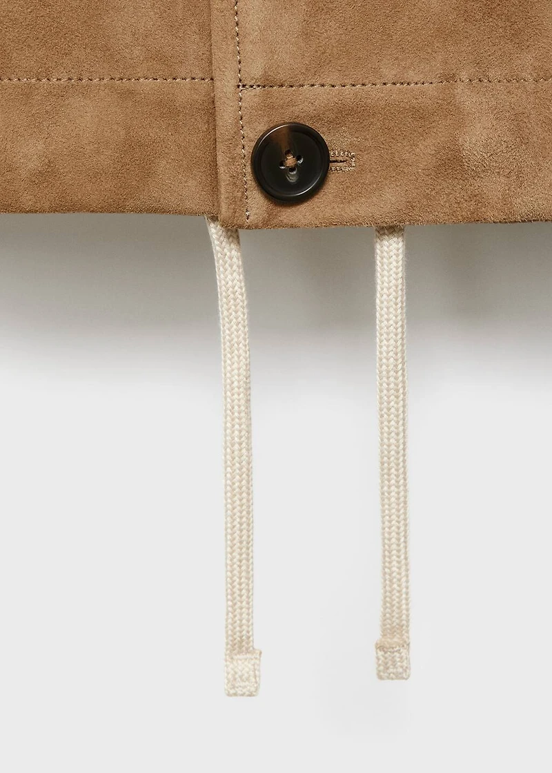 100% leather jacket with pockets