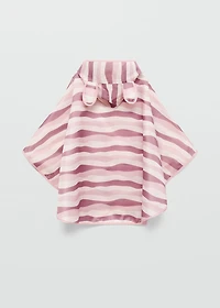 Gummed raincoat