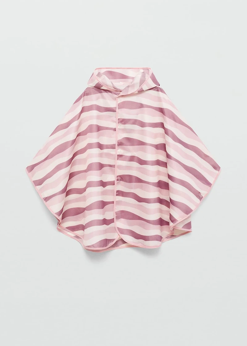 Gummed raincoat