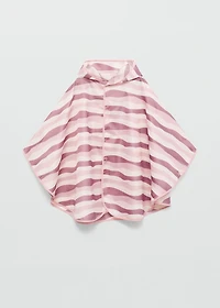 Gummed raincoat