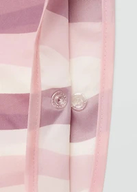 Gummed raincoat