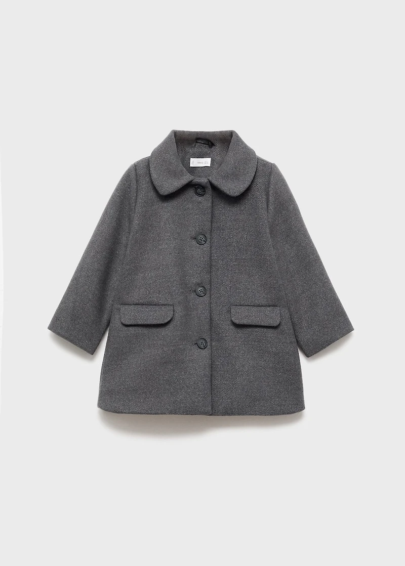 Cloth midi-coat