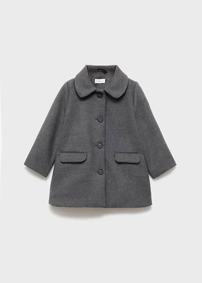Cloth midi-coat