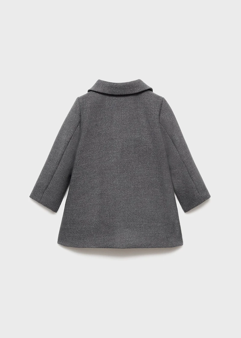 Cloth midi-coat