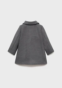 Cloth midi-coat