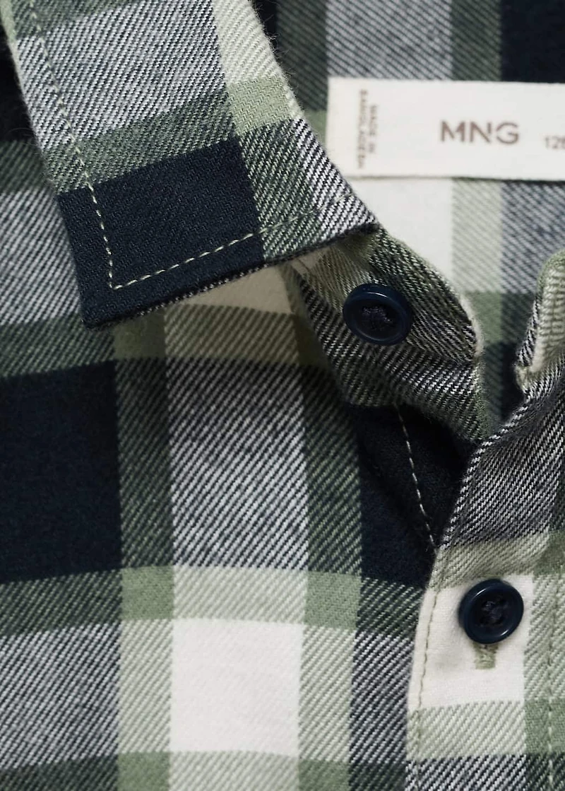 Check cotton shirt