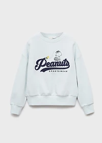 Embroidered Snoopy sweatshirt