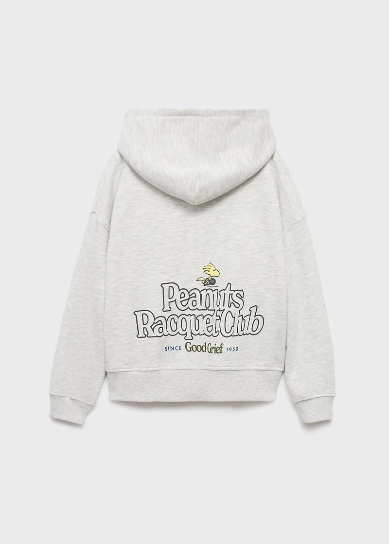Snoopy-print sweatshirt