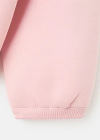 Embroidered cotton sweatshirt