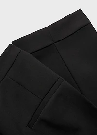 Straight suit trousers