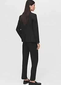 Straight suit trousers