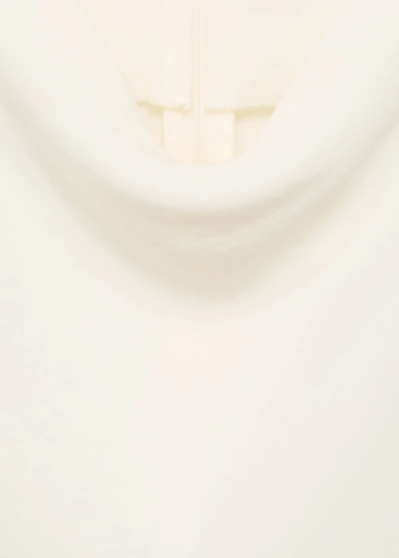 Blouse with draped collar and contrasting trim