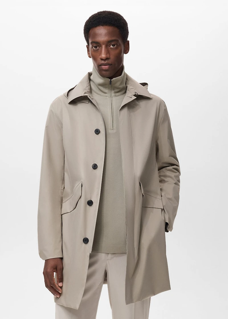 Thermolite® waterproof parka with pockets